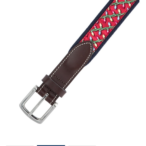 Vineyard Vines Holiday Lights Belt Men’s size 36🎄 - Picture 2 of 8